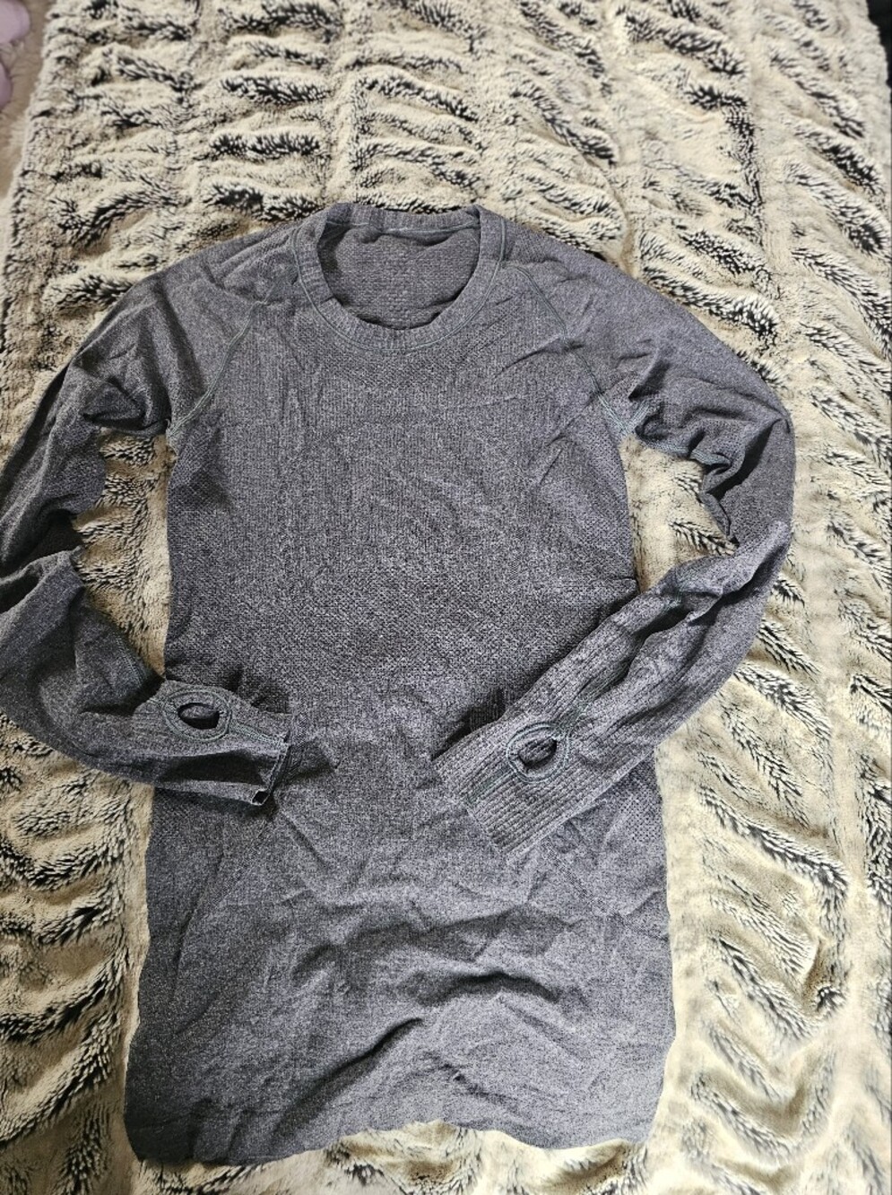 lululemon athletica Gray Top